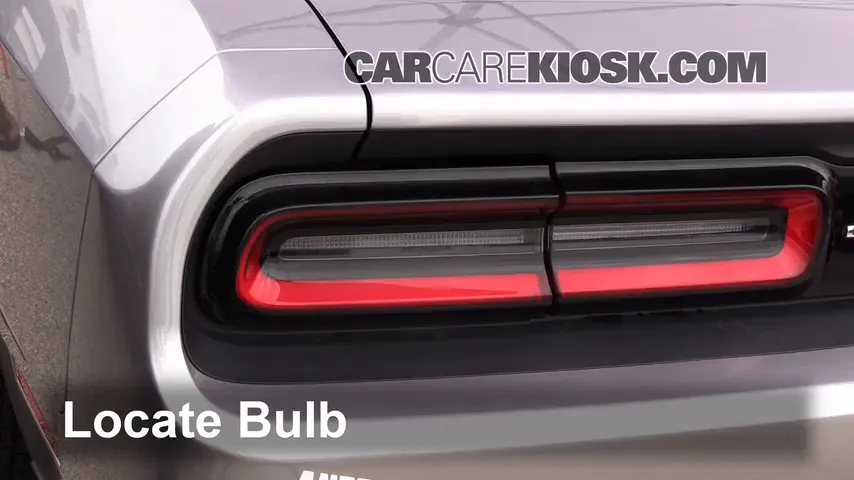 2015 Dodge Challenger SXT Plus 3.6L V6 FlexFuel Lights Reverse Light (replace bulb)